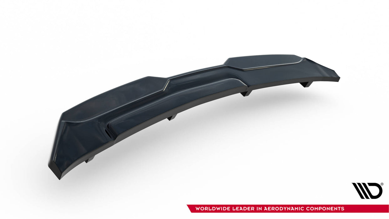 Maxton Design Rear Splitter for BMW X4 M-PACK (with a vertical bar)