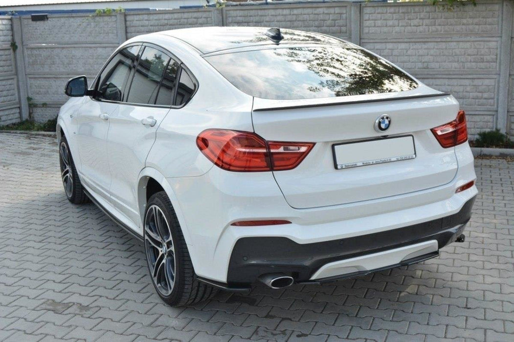 Maxton Design Rear Splitter for BMW X4 M-PACK (without a vertical bar)