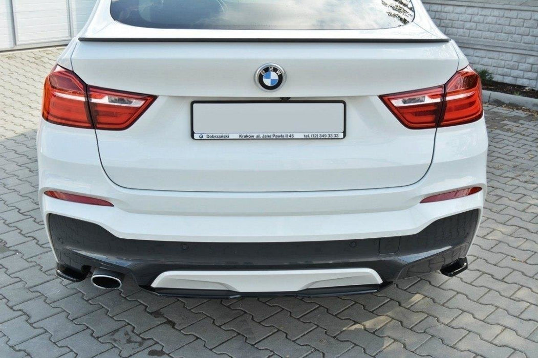 Maxton Design Rear Splitter for BMW X4 M-PACK (without a vertical bar)