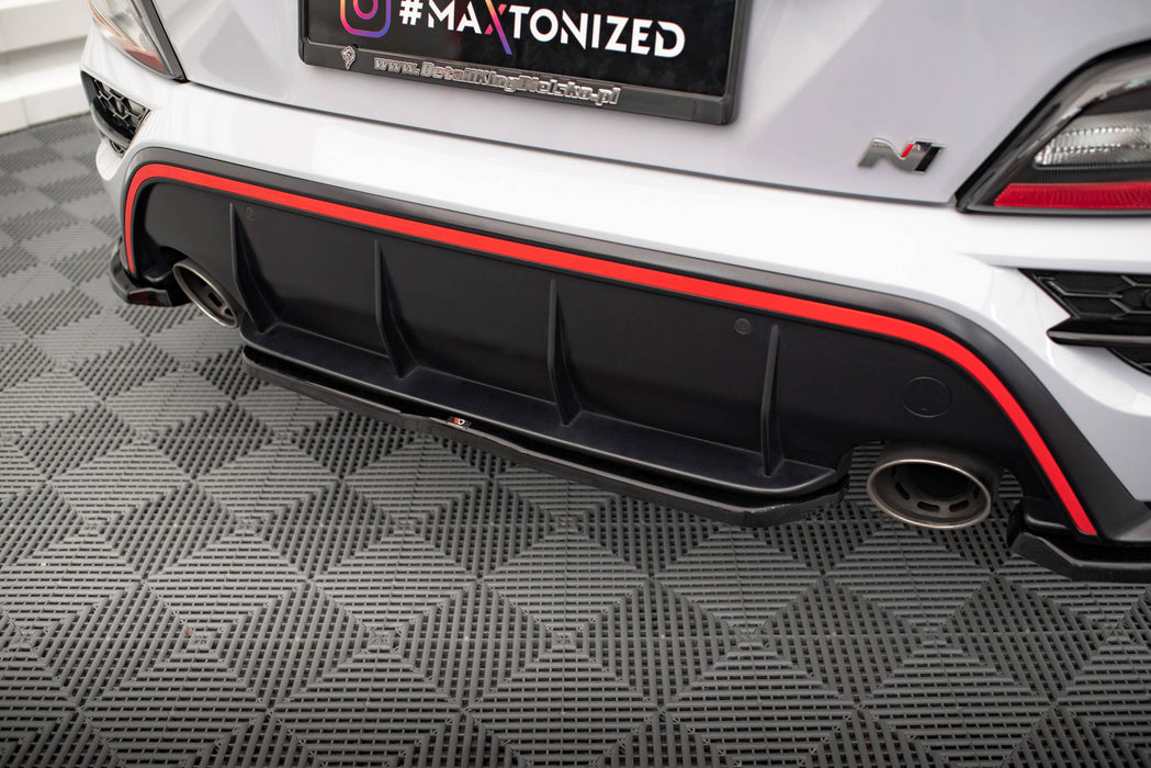 Maxton Design Rear Splitter for Hyundai Kona N Mk1