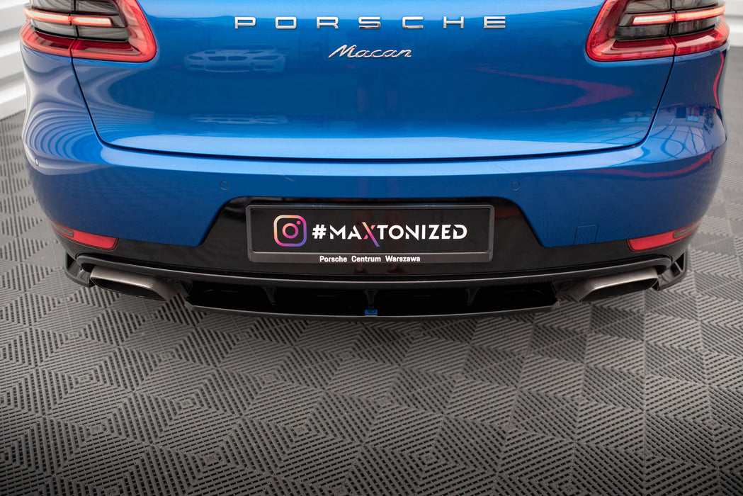 Maxton Design Rear Splitter for Porsche Macan Mk1