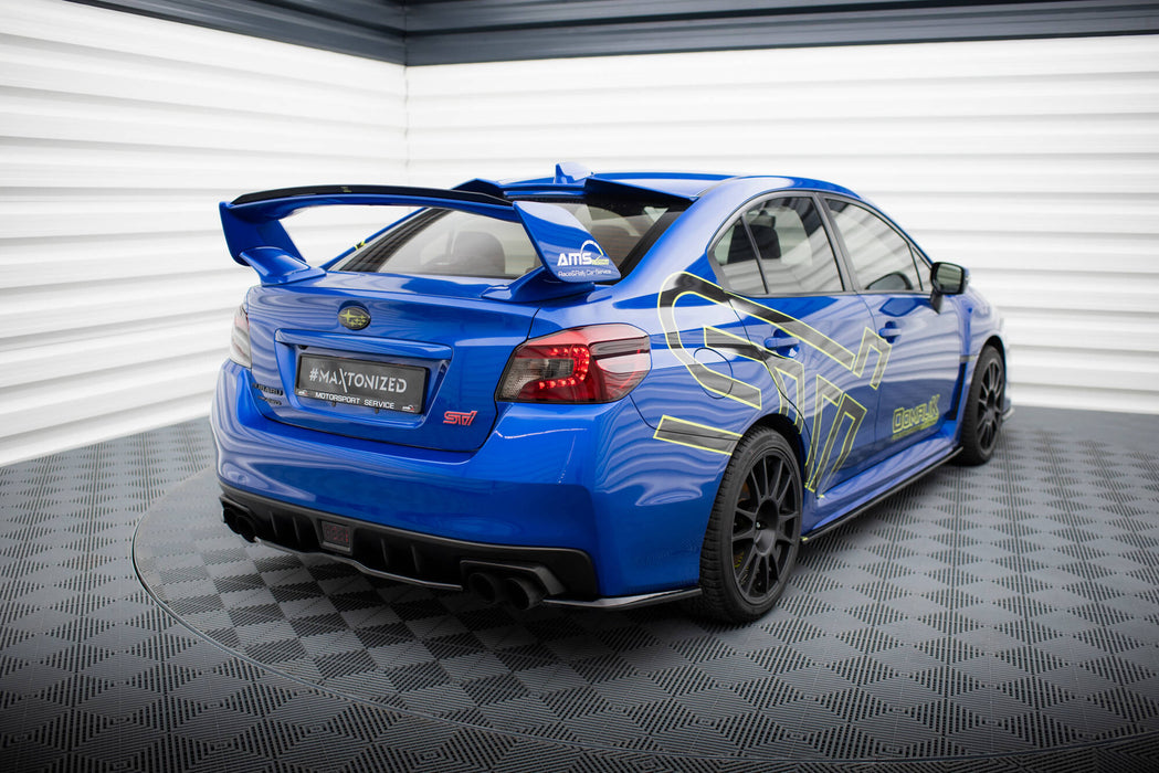 Maxton Design Rear Splitter for V.2 Subaru WRX STI Mk1