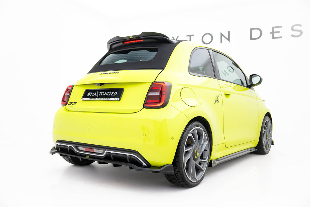 Maxton Design Rear Splitter (with vertical bars) Abarth 500e