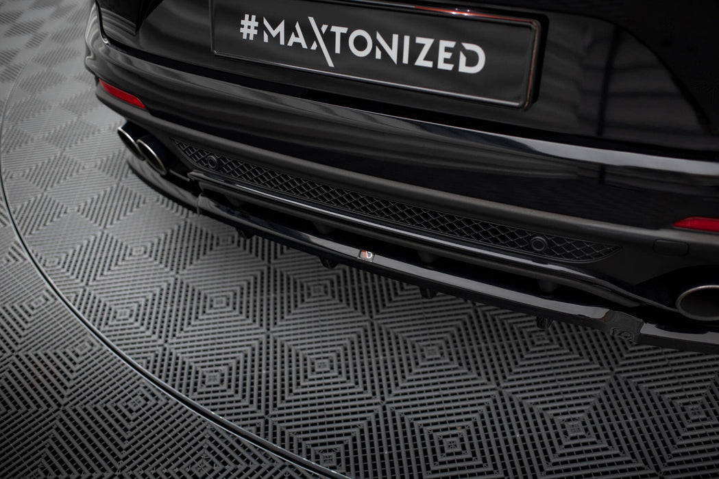 Maxton Design Rear Splitter (with vertical bars) Alfa Romeo Stelvio Quadrifoglio Mk1