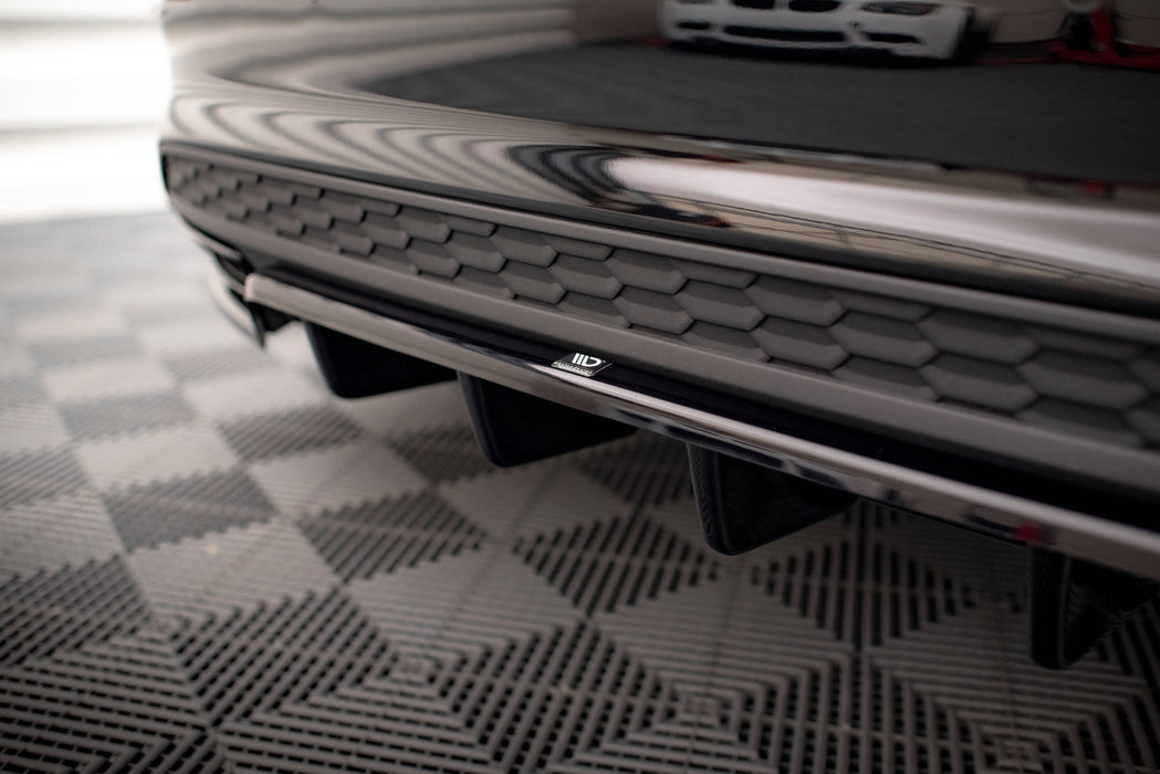 Maxton Design Rear Splitter (with vertical bars) Audi A3 S-Line Sedan 8Y