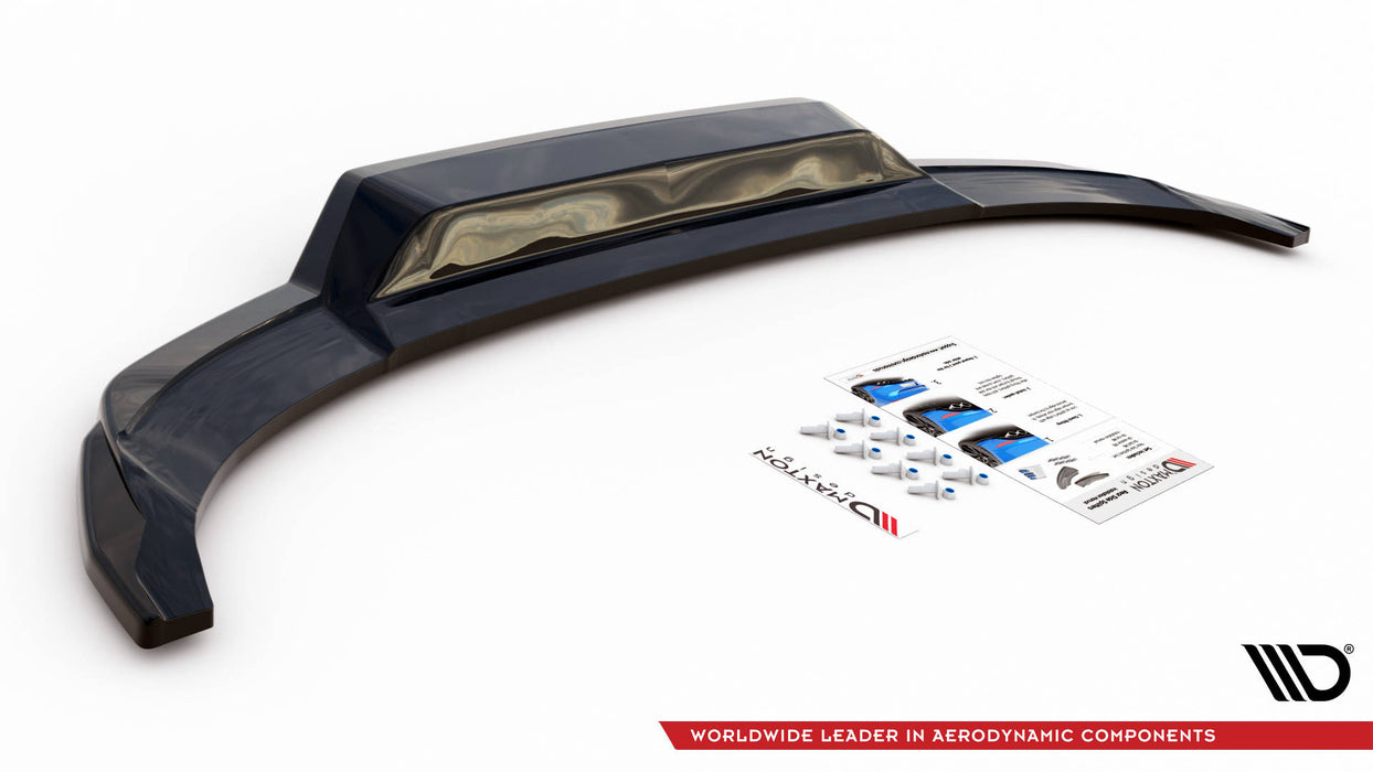 Maxton Design Rear Splitter (with vertical bars) Audi A3 S-Line Sportback 8Y