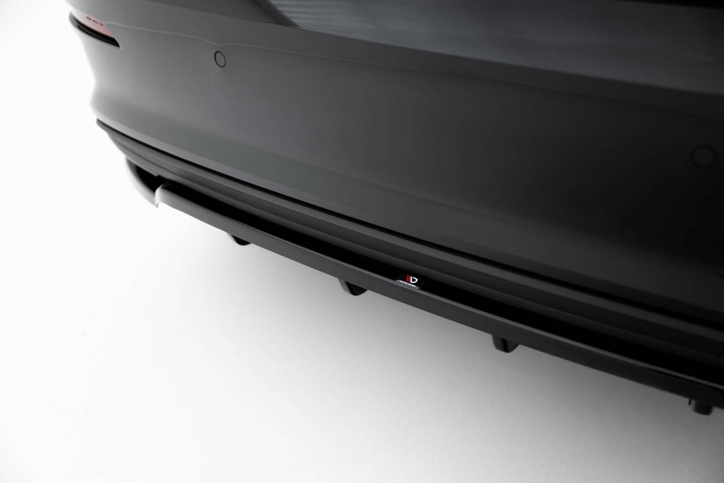 Maxton Design Rear Splitter (with vertical bars) Audi A3 Sedan 8Y