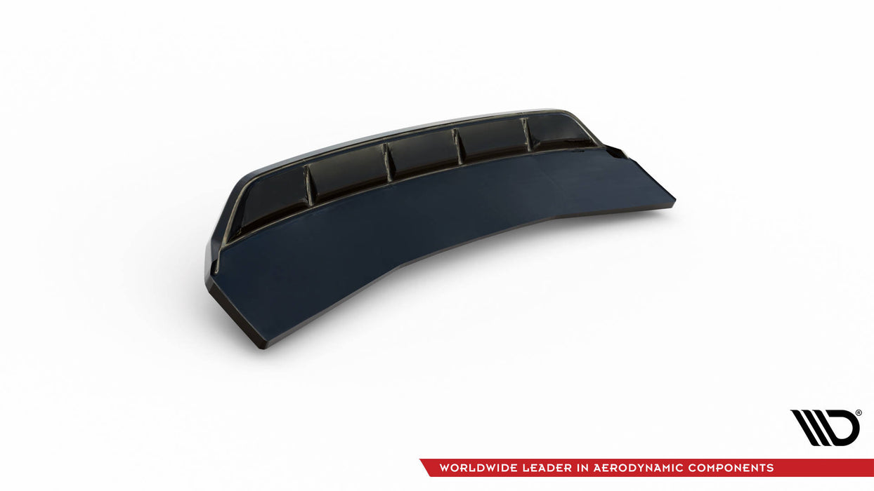 Maxton Design Rear Splitter (with vertical bars) Audi A4 Competition B9