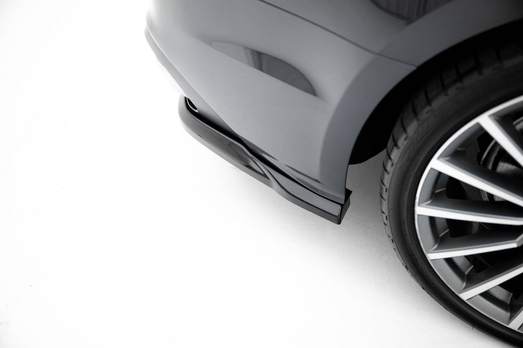 Maxton Design Rear Splitter (with vertical bars) Audi A5 F5 Facelift