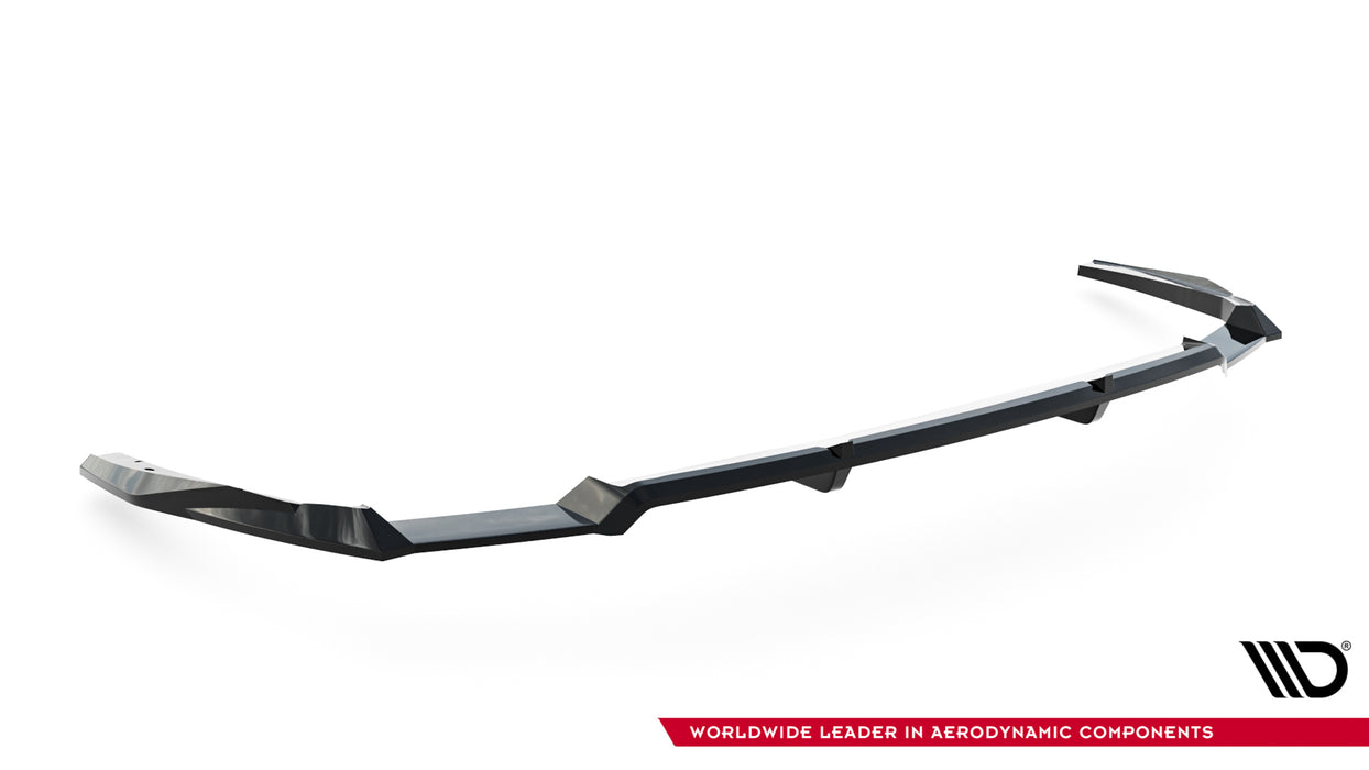 Maxton Design Rear Splitter (with vertical bars) Audi A5 S-Line Sedan / Avant B10