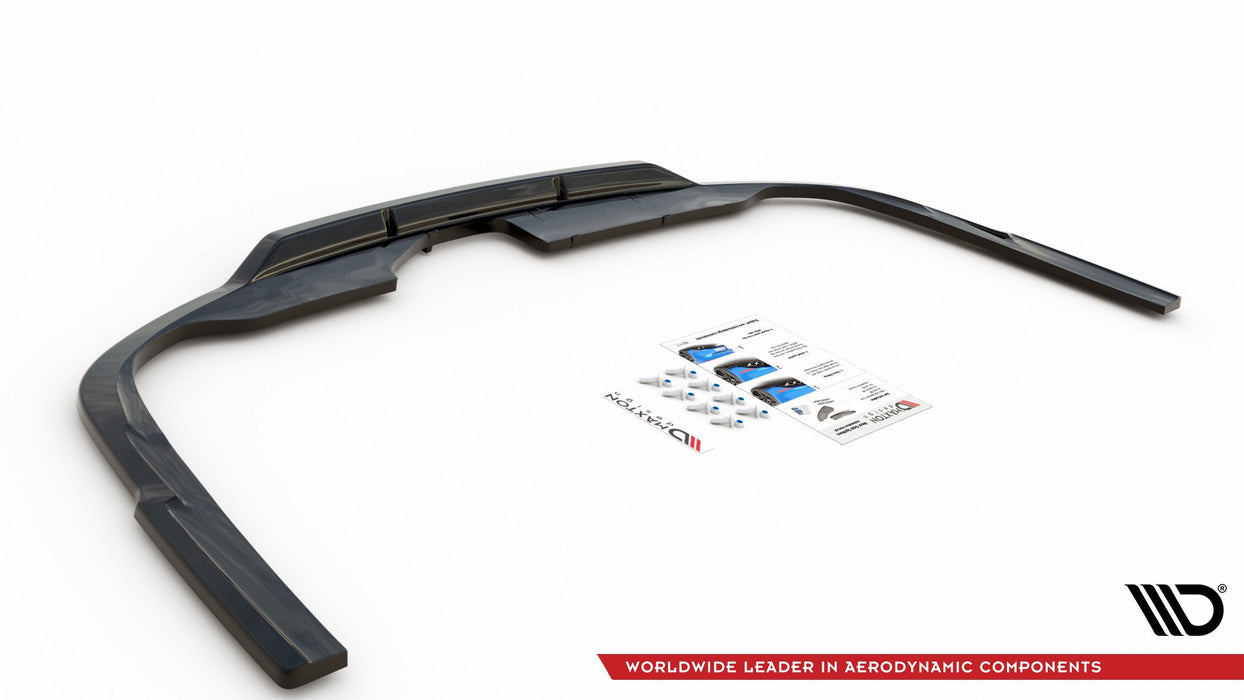 Maxton Design Rear Splitter (with vertical bars) Audi A6 S-Line C8