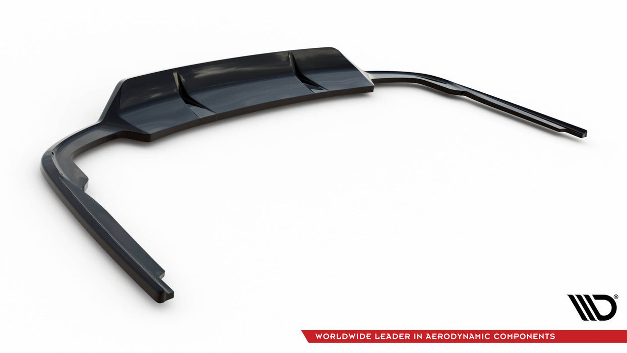 Maxton Design Rear Splitter (with vertical bars) Audi A8 S-Line D5