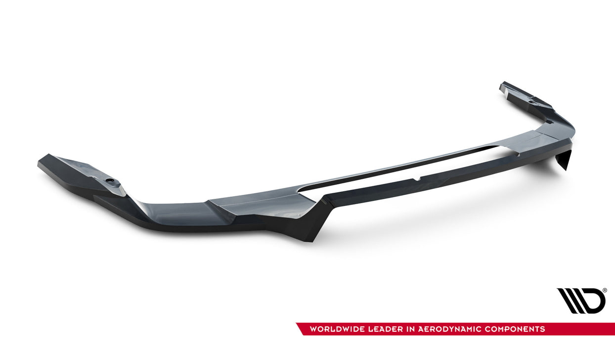 Maxton Design Rear Splitter (with vertical bars) Audi Q7 S-Line Mk2 Facelift 2