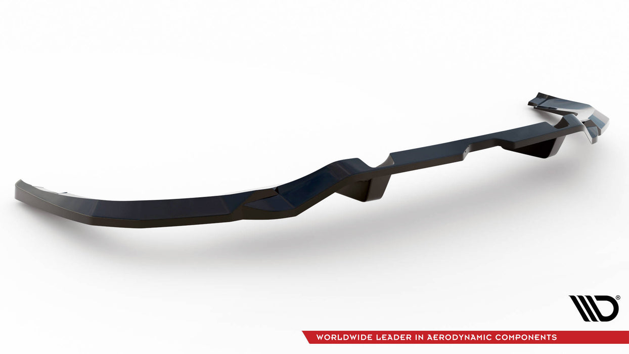 Maxton Design Rear Splitter (with vertical bars) Audi SQ5 / Q5 S-Line Sportback Mk2 Facelift