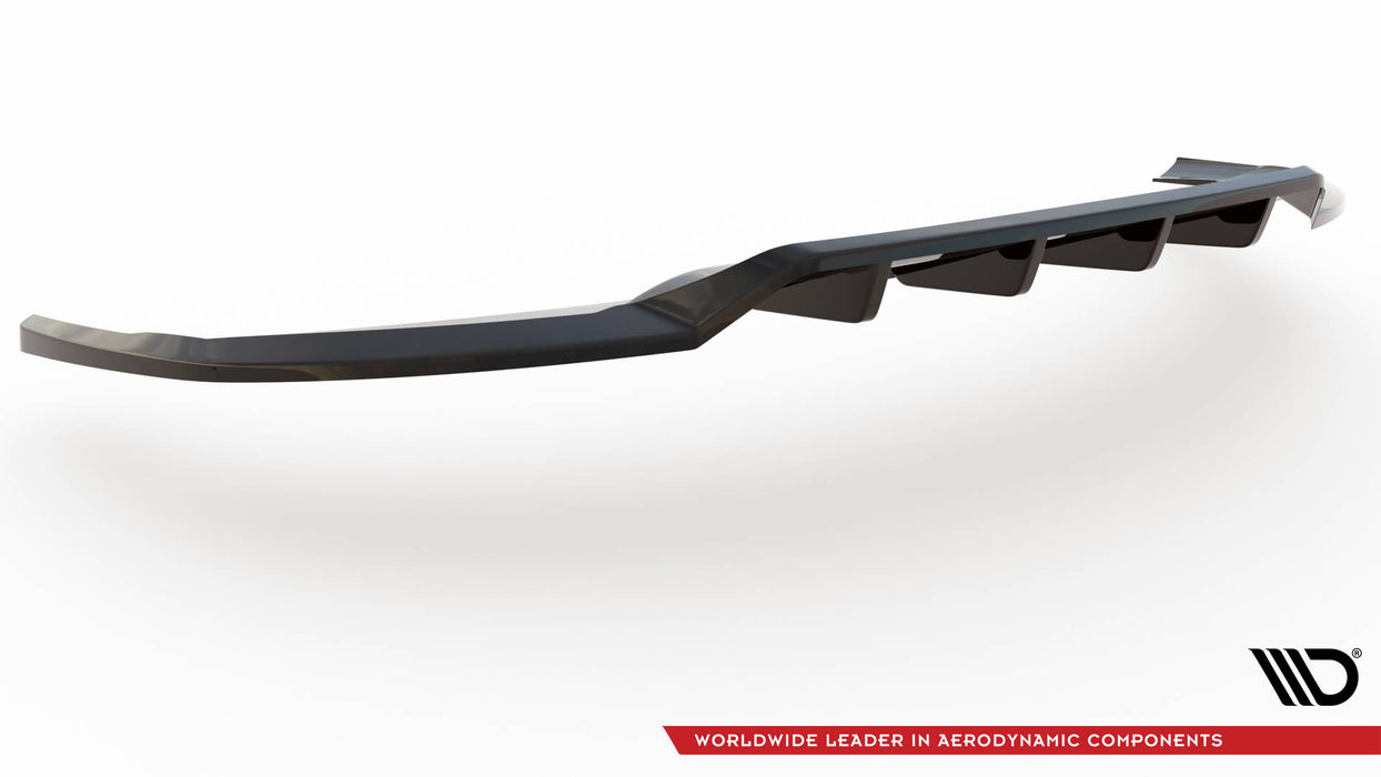 Maxton Design Rear Splitter (with vertical bars) Audi e-tron