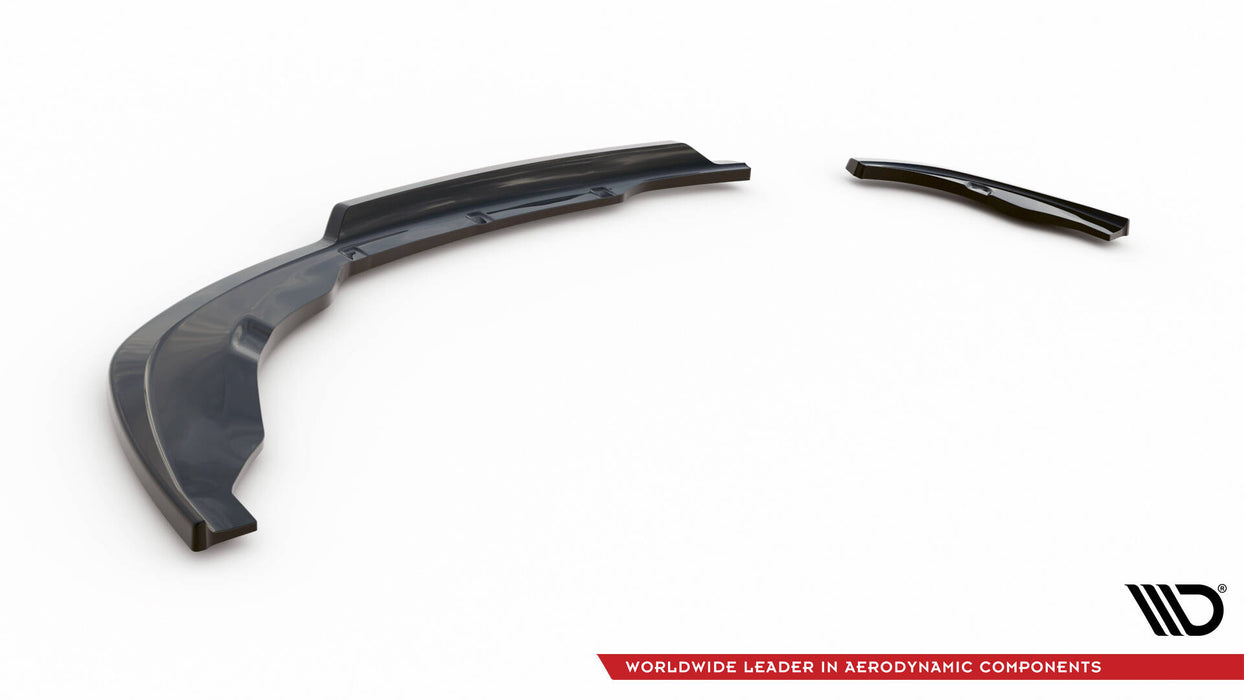 Maxton Design Rear Splitter (with vertical bars) BMW 1 E81 Facelift