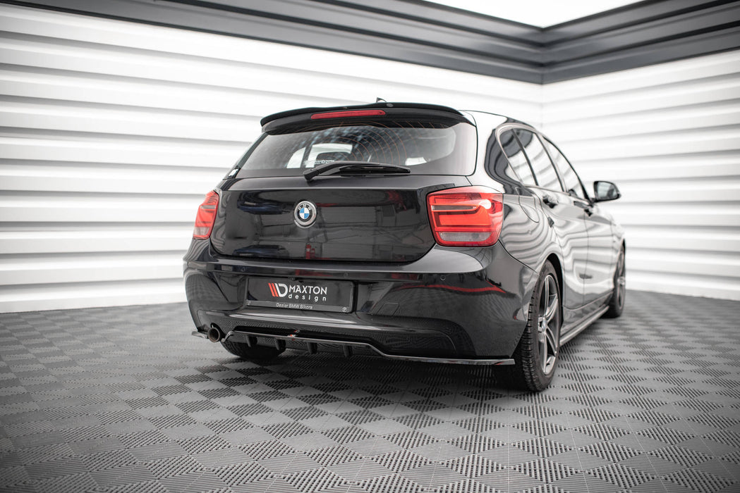 Maxton Design Rear Splitter (with vertical bars) BMW 1 F20