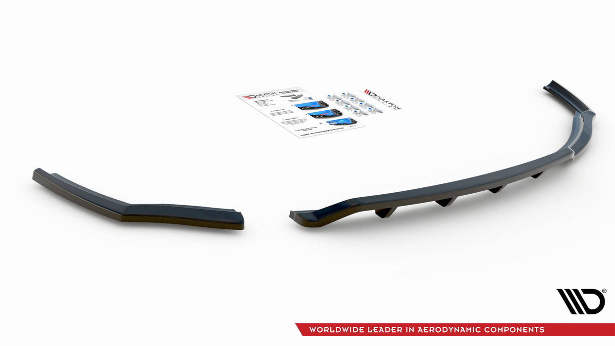 Maxton Design Rear Splitter (with vertical bars) BMW 1 F20