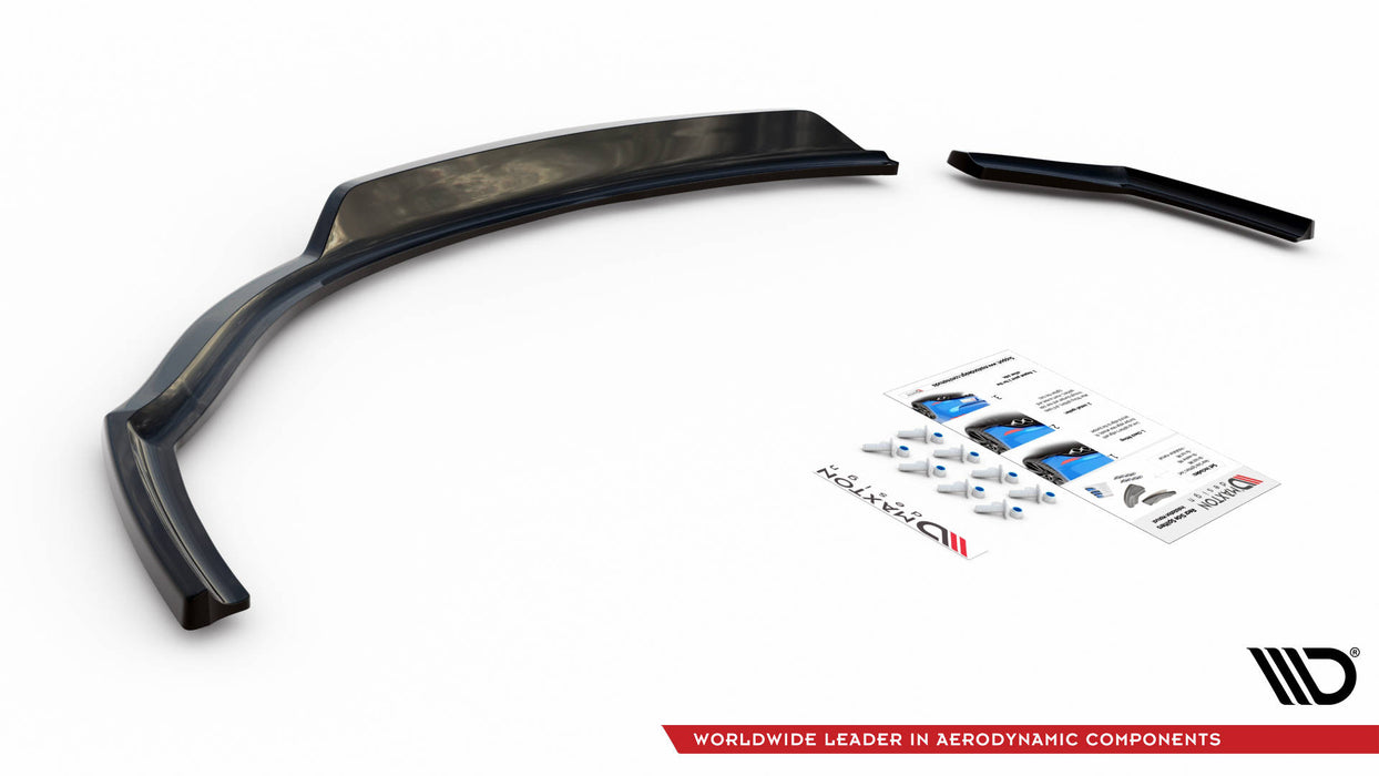 Maxton Design Rear Splitter (with vertical bars) BMW 1 F20
