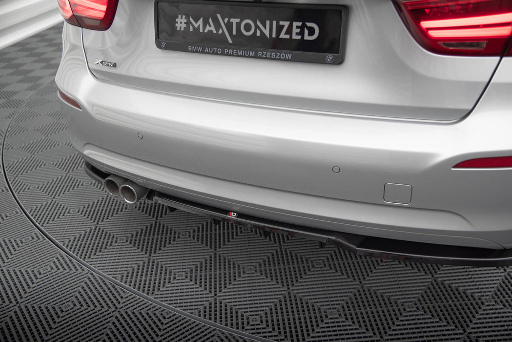 Maxton Design Rear Splitter (with vertical bars) BMW 3 GT F34 Facelift