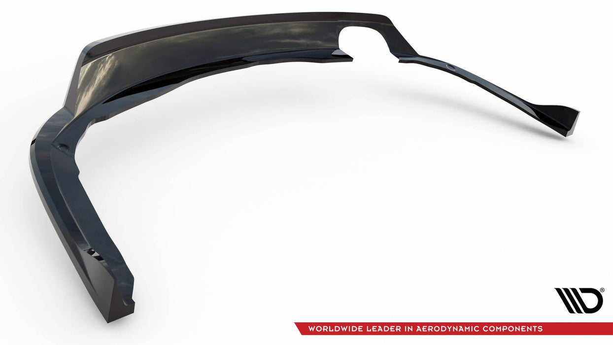Maxton Design Rear Splitter (with vertical bars) BMW 4 Coupe / Gran Coupe / Cabrio M-Pack F32 / F36 / F33