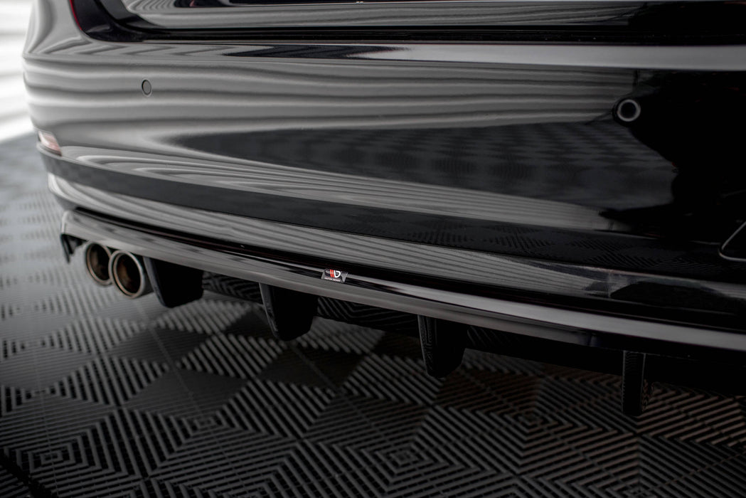 Maxton Design Rear Splitter (with vertical bars) BMW 4 Gran Coupe F36