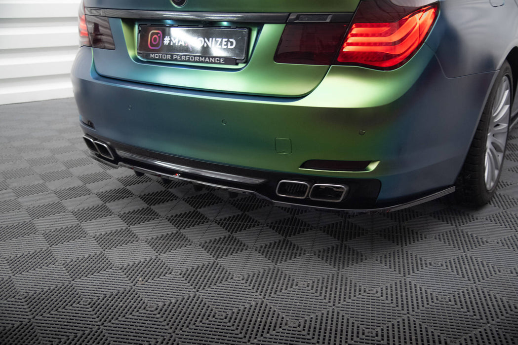 Maxton Design Rear Splitter (with vertical bars) BMW 7 F01