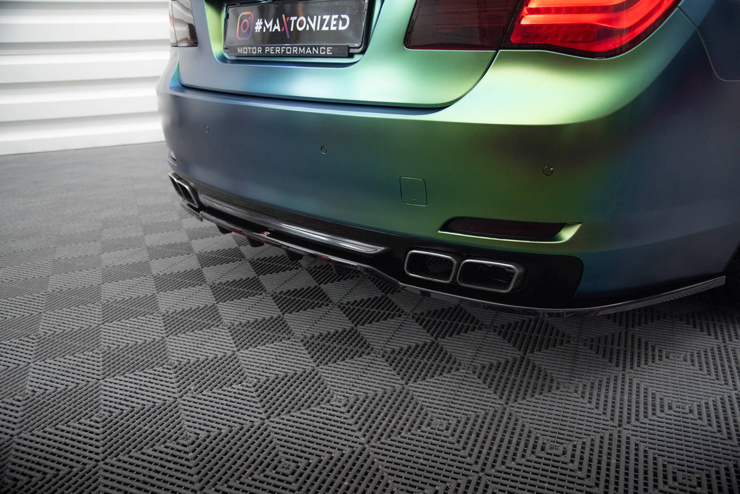 Maxton Design Rear Splitter (with vertical bars) BMW 7 F01