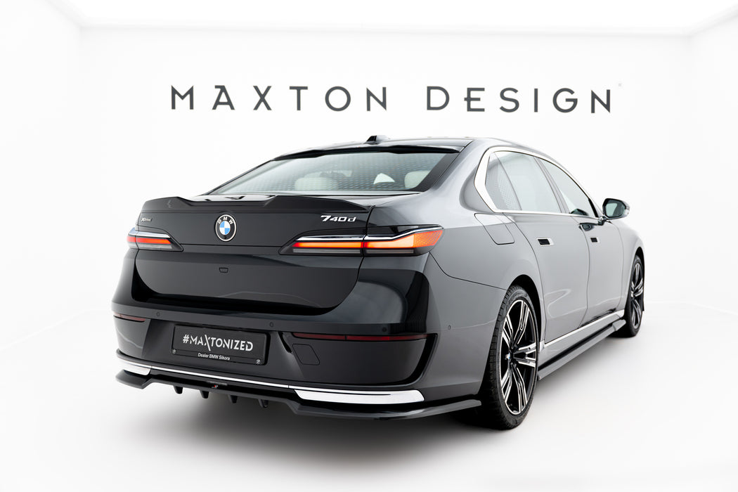 Maxton Design Rear Splitter (with vertical bars) BMW 7 G70