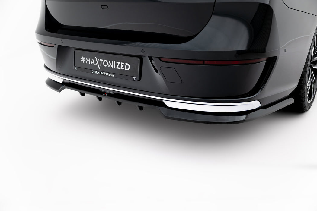 Maxton Design Rear Splitter (with vertical bars) BMW 7 G70