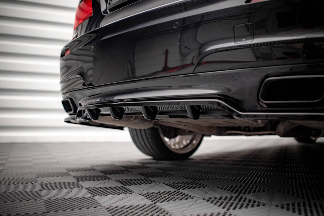 Maxton Design Rear Splitter (with vertical bars) BMW 7 M-Pack F01