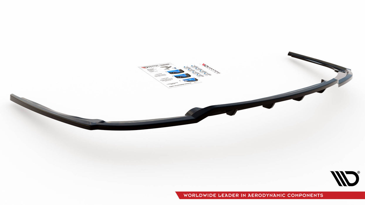 Maxton Design Rear Splitter (with vertical bars) BMW 7 M-Pack F01