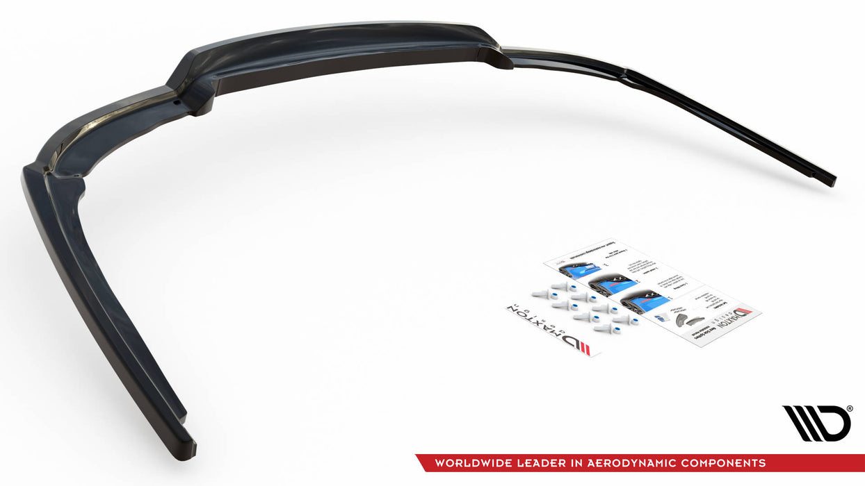 Maxton Design Rear Splitter (with vertical bars) BMW 7 M-Pack F01