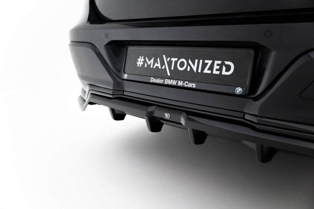 Maxton Design Rear Splitter (with vertical bars) BMW 7 M-Pack G70