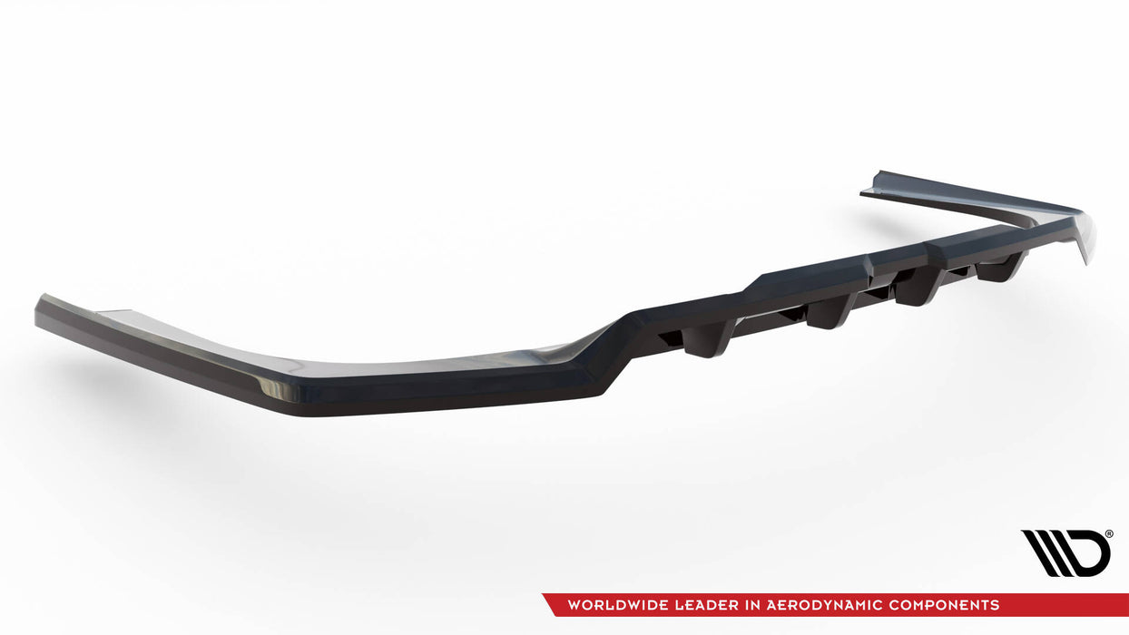 Maxton Design Rear Splitter (with vertical bars) BMW 7 M-Pack G70