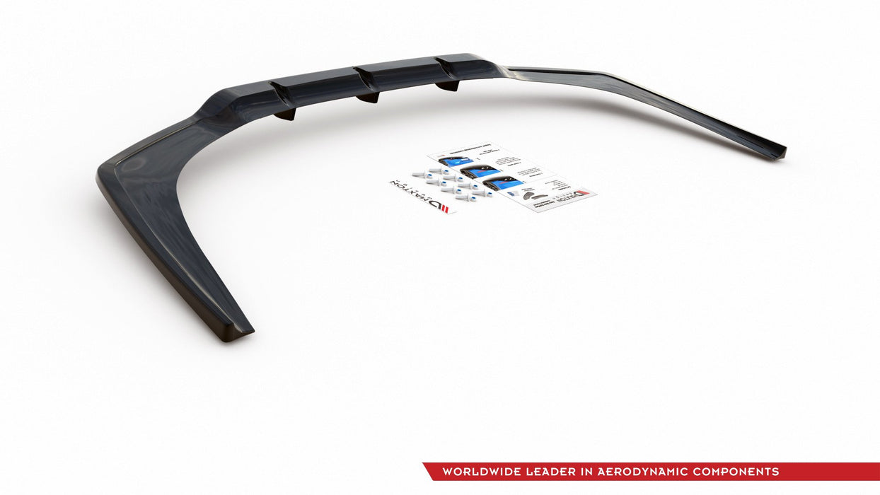 Maxton Design Rear Splitter (with vertical bars) BMW 8 Coupe M-Pack G15