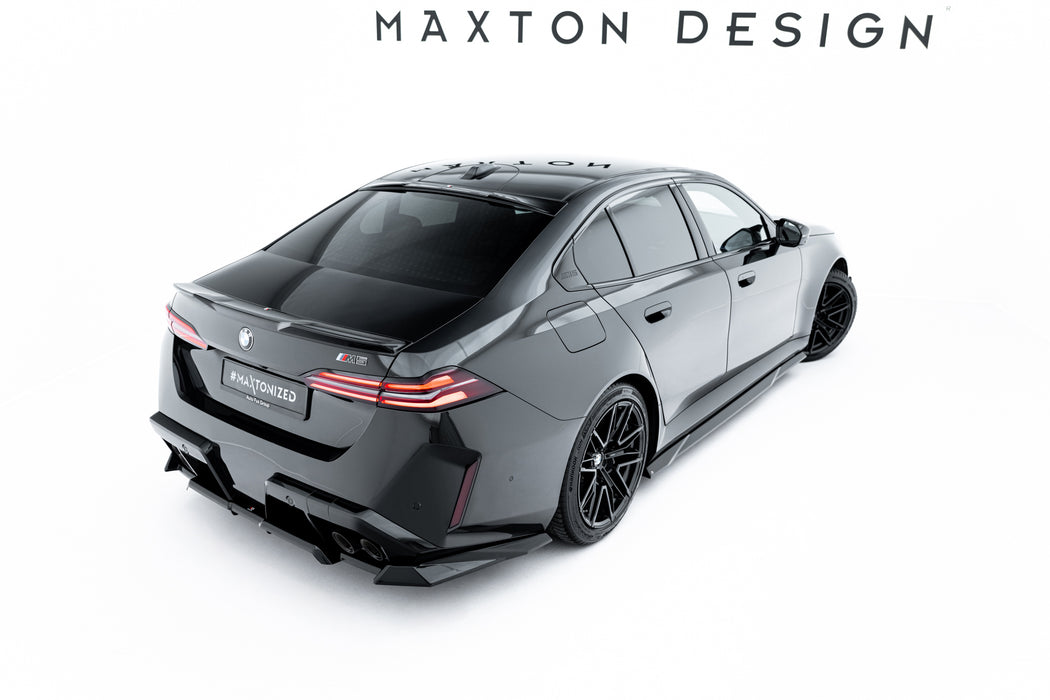 Maxton Design Rear Splitter (with vertical bars) BMW M5 Sedan / Touring G90