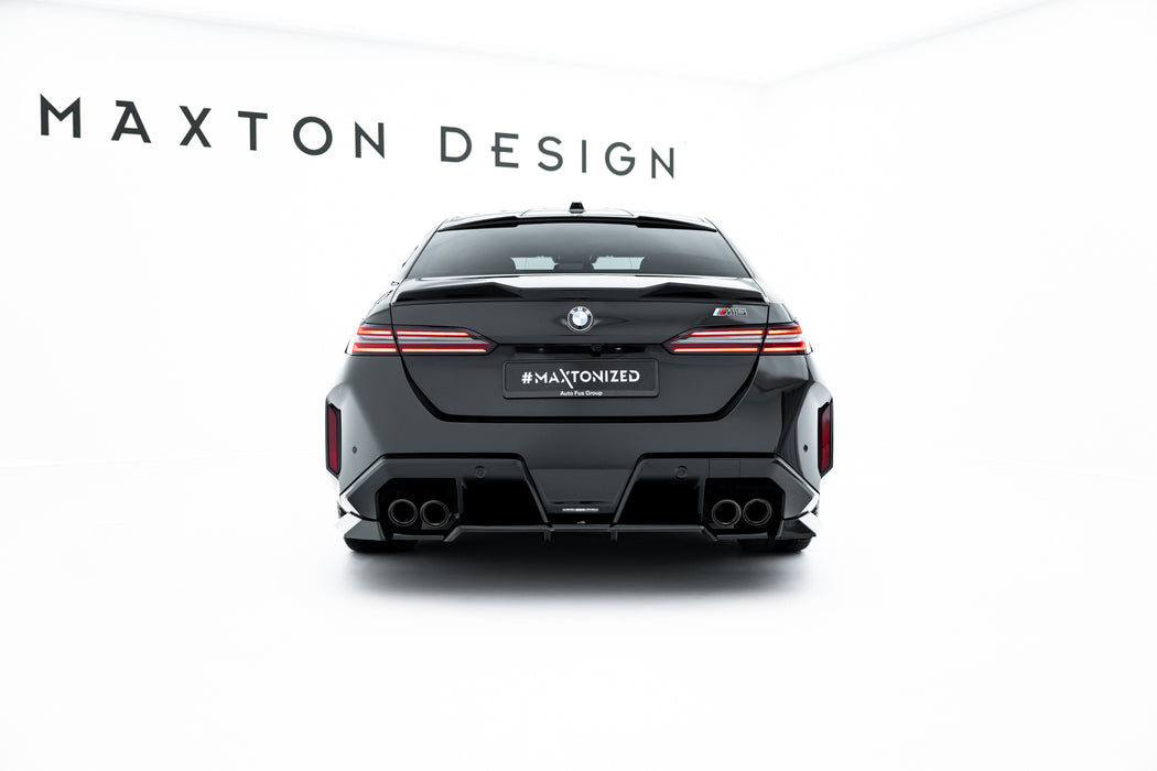 Maxton Design Rear Splitter (with vertical bars) BMW M5 Sedan / Touring G90