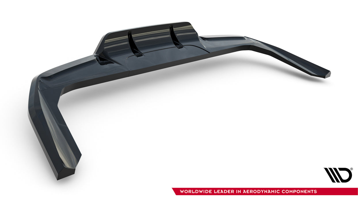 Maxton Design Rear Splitter (with vertical bars) BMW X1 M-Pack U11