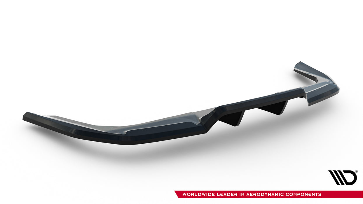 Maxton Design Rear Splitter (with vertical bars) BMW X1 M-Pack U11