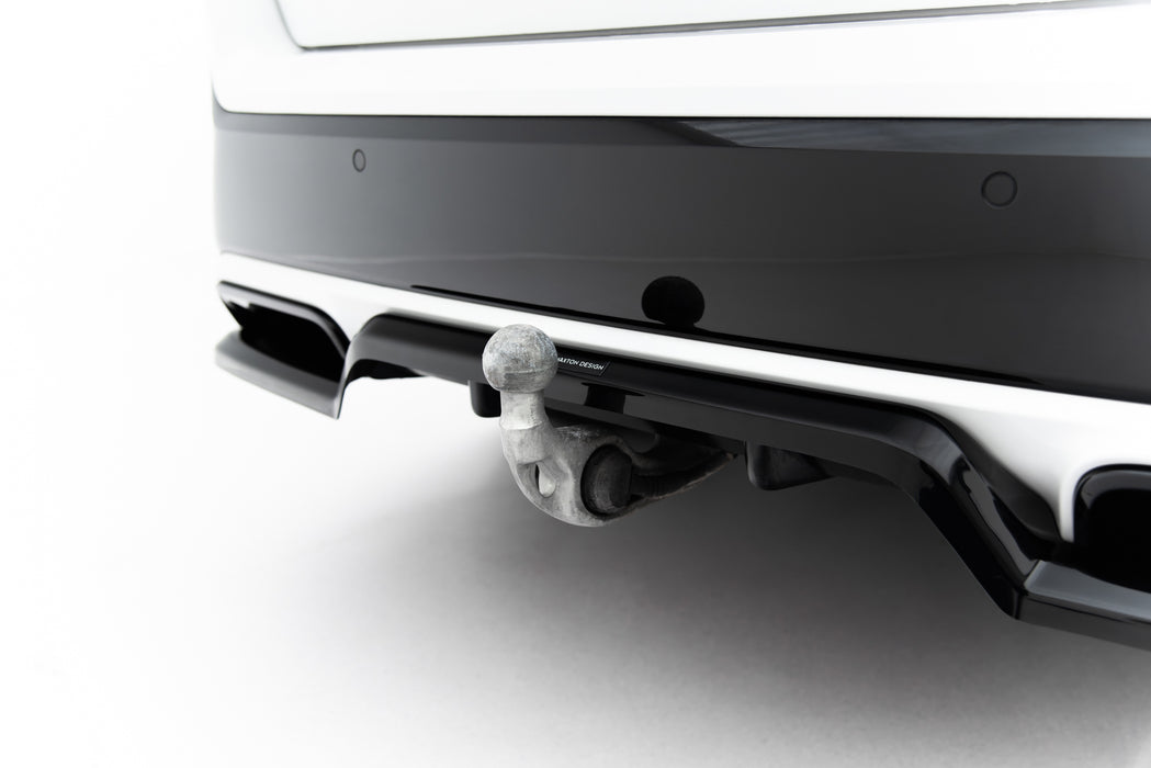 Maxton Design Rear Splitter (with vertical bars) BMW X1 M-Pack U11