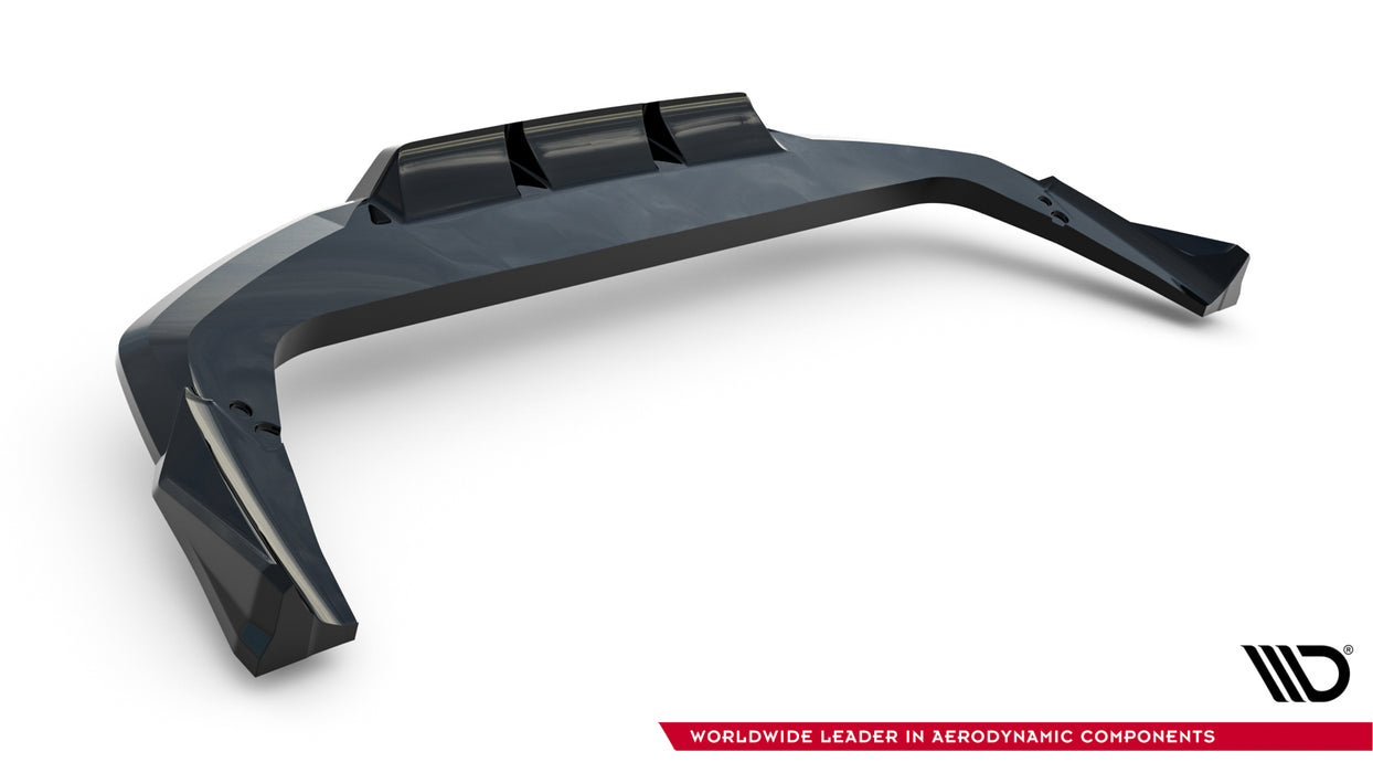 Maxton Design Rear Splitter (with vertical bars) BMW X2 M-Pack / iX2 U10