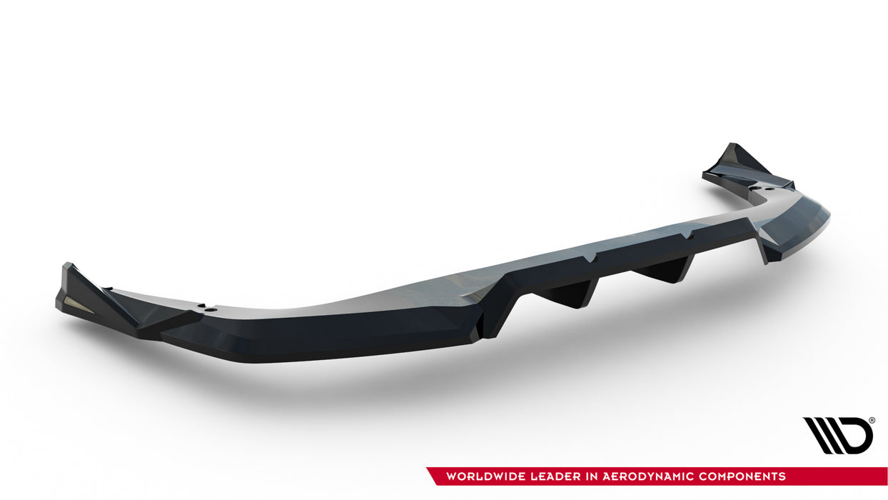Maxton Design Rear Splitter (with vertical bars) BMW X2 M-Pack / iX2 U10