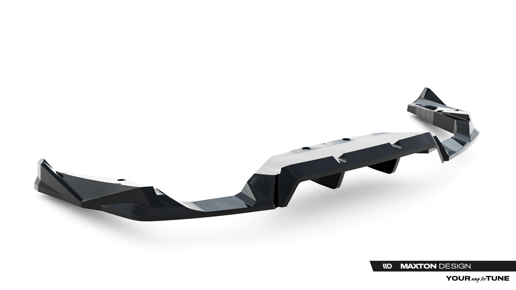 Rear Splitter (with vertical bars) BMW X2 M35i U10 | Maxton Design AU