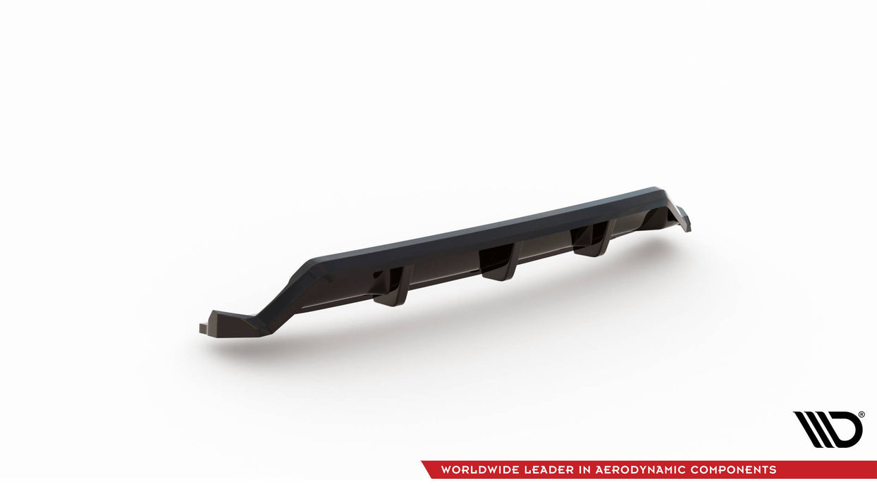 Maxton Design Rear Splitter (with vertical bars) BMW X3 M-Pack G01 Facelift