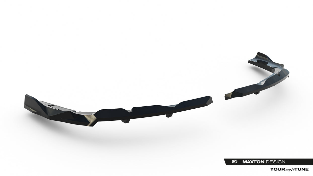 Maxton Design Rear Splitter (with vertical bars) BMW X3 M-Pack G45