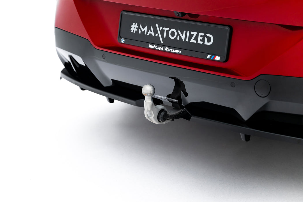 Maxton Design Rear Splitter (with vertical bars) BMW X3 M-Pack G45