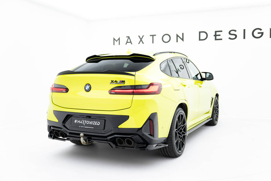 Maxton Design Rear Splitter (with vertical bars) BMW X4M F98 Facelift