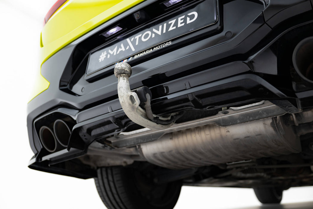 Maxton Design Rear Splitter (with vertical bars) BMW X4M F98 Facelift