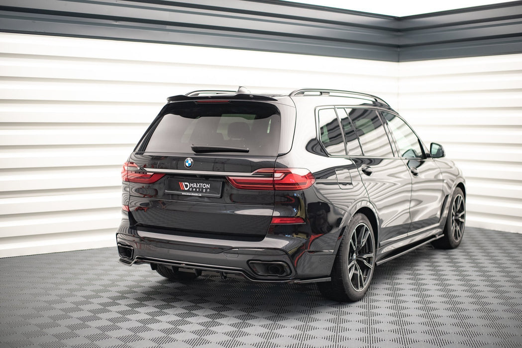 Maxton Design Rear Splitter (with vertical bars) BMW X7 M-Pack G07